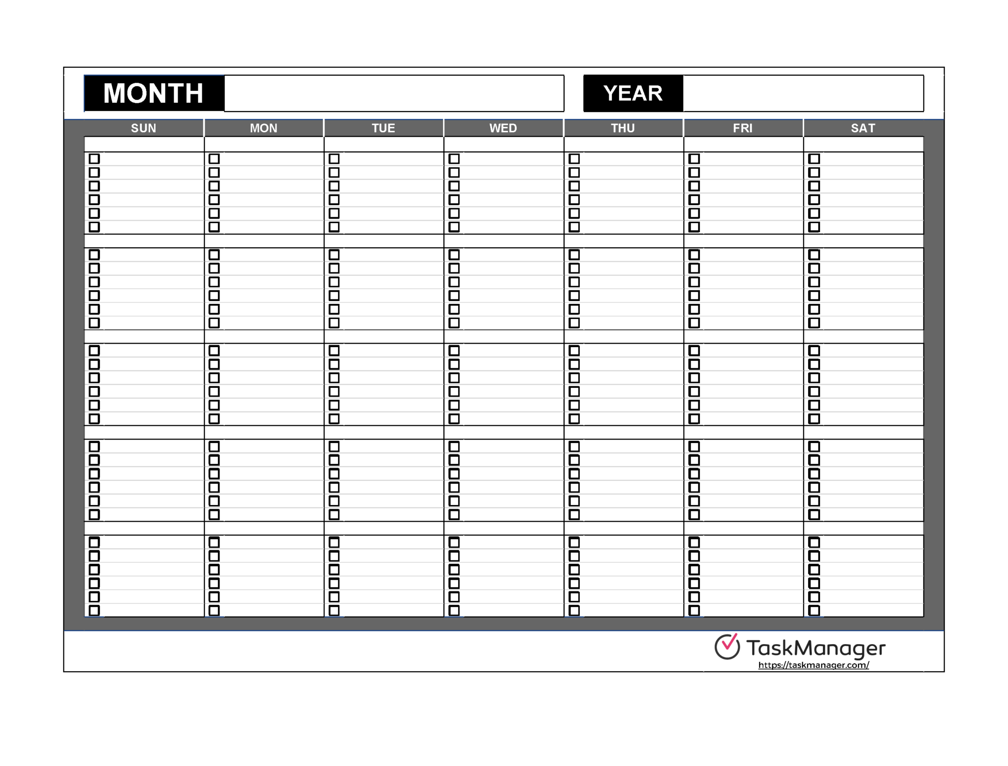 Free Monthly To-Do List Templates (3) | PDF | Word | Excel